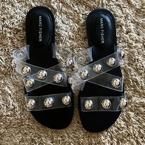 Marc Fisher Shoes | Marc Fisher Bubble Sandals Clear